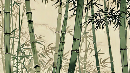 bamboo forest background