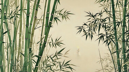 Obraz premium bamboo forest background