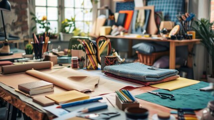 Ethical Elegance EcoFriendly Fashion Studio with Sustainable Business Cards Organic Fabrics and Upcycled Designs