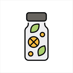 Infused Water vector icon