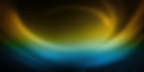 Abstract gradient background featuring vibrant shades of yellow, blue, and brown, blending seamlessly to create a dynamic and visually captivating design with a warm and energetic feel