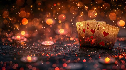 background with card suits pictured are hearts spades diamonds clubs background for gambling casino advertising modern illustration.stock image