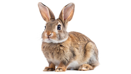 Fototapeta premium A rabbit isolated on transparent background