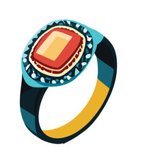 illustration of an ring