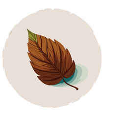 illustration of a leaf