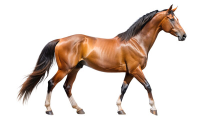 Obraz premium A horse isolated on transparent background
