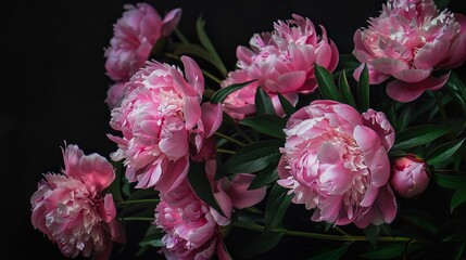 Fototapeta premium Floral pattern wallpaper