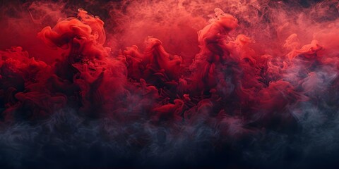 Highquality red and black smoke background image in full HD resolution. Concept Abstract Backgrounds, Red and Black Color Schemes, HD Photography, Smoke Effects