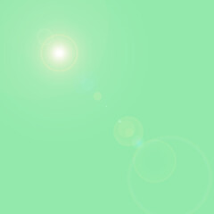 Abstract background with light flare