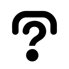 question mark symbol	
