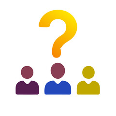 question mark symbol	
