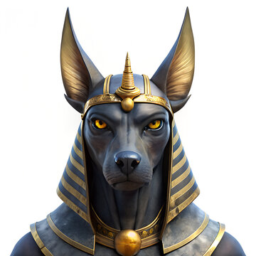 recommend clip art: God of Ancient Egypt - Anubis - Yinepu - dog or jackal god