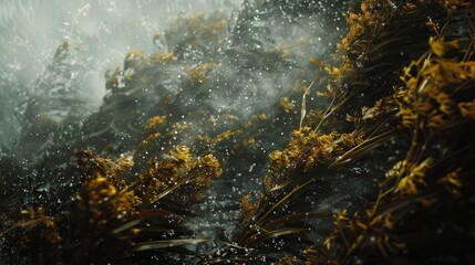 A the swaying seaweed faint whispers can be heard as the spirits share their ancient wisdom with those who are willing to listen