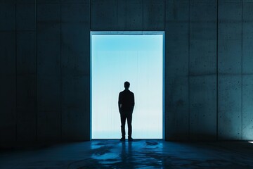 The Threshold of Possibilities: A Silhouette Against the Light