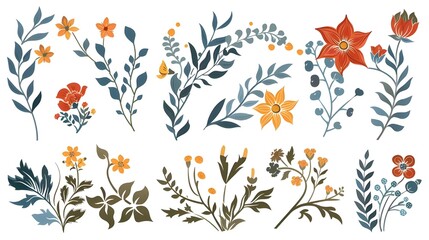 pattern with flowers
