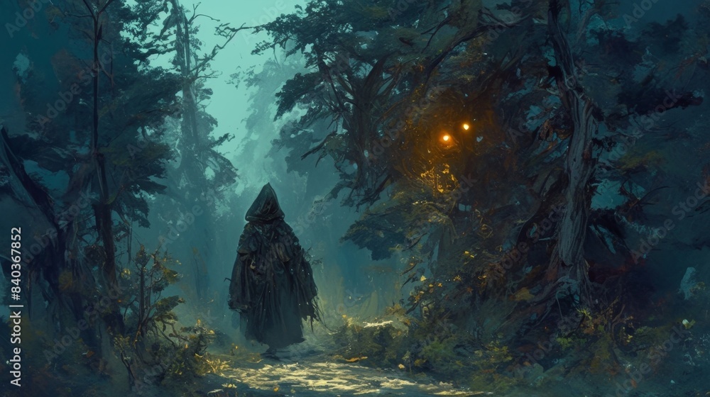 Poster a faint whispering caught my attention as i walked along the forest path and my ran cold as i glimps