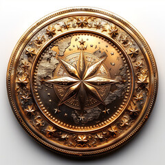 Obraz premium Abstract Coin Image