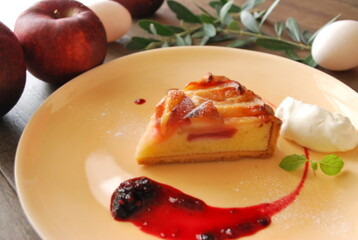 林檎タルト　アップルパイ　パイ　アップルタルト