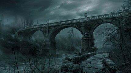 The howling wind seems to whisper stories of tragedy and despair beckoning unsuspecting travelers onto the haunted bridge