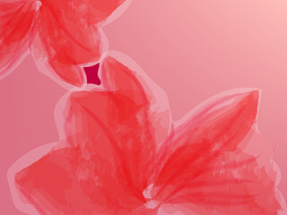 Aesthetic abstract plants and flowers, floral, hand drawn vector illustration background. Design for wall art, decoration, print, poster, cover and wallpaper.