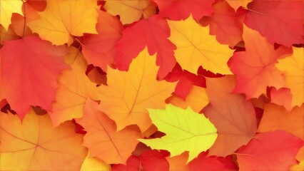 Fototapeta premium autumn leaves background