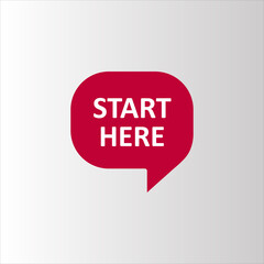 Red Sale Web Banner For START HERE