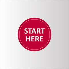 Red Sale Web Banner For START HERE
