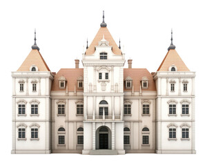 Fototapeta premium PNG Building architecture house city. 