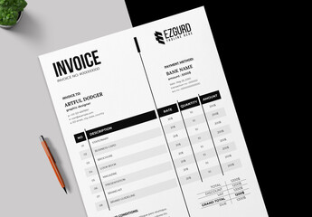 Minimal Invoice Template