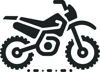 Fototapeta premium motorcycle, bicycle icon