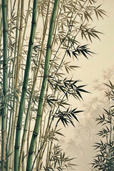 bamboo forest background