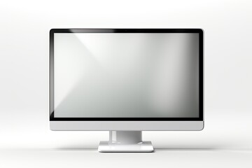 Fototapeta premium knolling of computer office ,isolated white background