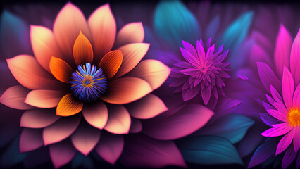 Obraz premium Abstract fantasy background beautiful special wallpaper hd best quality realistic colorful image