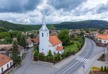 The reformed church from Praid village, Harghita county - Romania