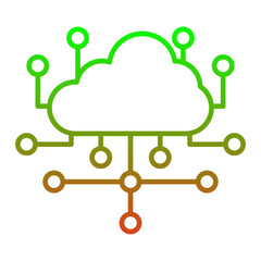 Cloud Computing Icon