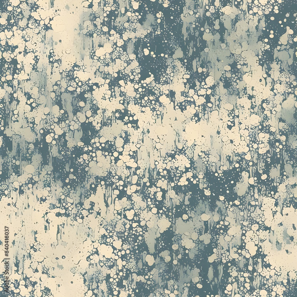 Poster grunge seamless pattern featuring distressed textures contrasted with a layer of smooth gradients