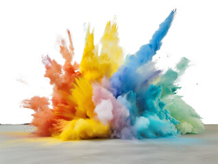 Obraz premium abstract watercolor background with watercolor paint colour flour 