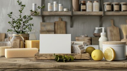 Handcrafted Artisanal Soap Workshop Organic Ingredients Business Card Molds and Cured Soaps