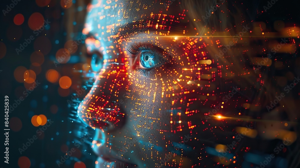 Poster the image of a construction professional on the job is generated using artificial intelligence.illus