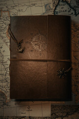 old travel journal