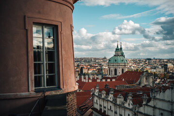 view of the town prague