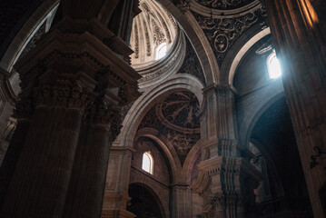 interior of the cathedral of saint