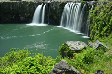 Harajiri great fall, Bungoono, Oita