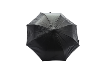 Black umbrella Isolated on White Background