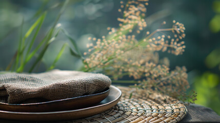 Elegant Display of Sustainable - Eco-Friendly Materials  