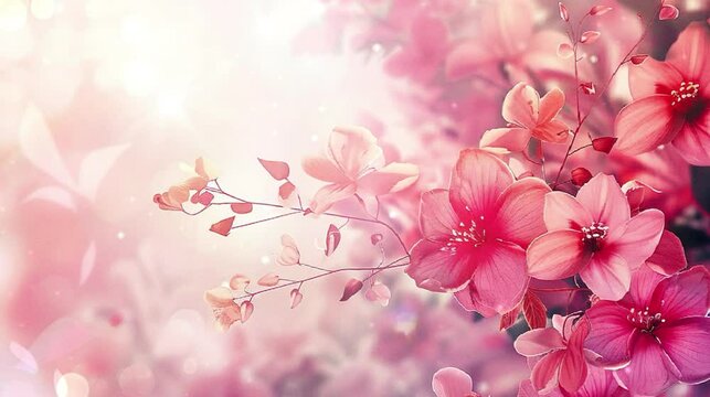 Create captivating backgrounds for Mother's Day and Valentine's Day, blending soft pastel colors, delicate floral motifs, and heartwarming elements to evoke feelings of love and appreciation