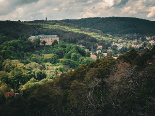 Castle near Blankenburg, Germany.