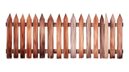 PNG Fence brown wood white background.