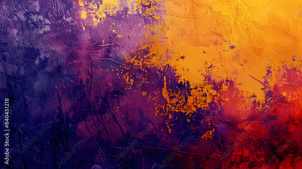 Wall mural abstract background with a royal color and textured design