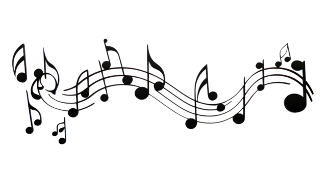 PNG Calligraphy music transparent background handwriting. 